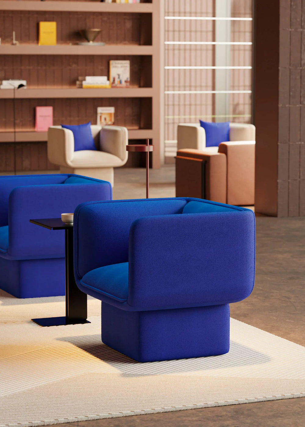Block Lounge Chair by Omelette Editions