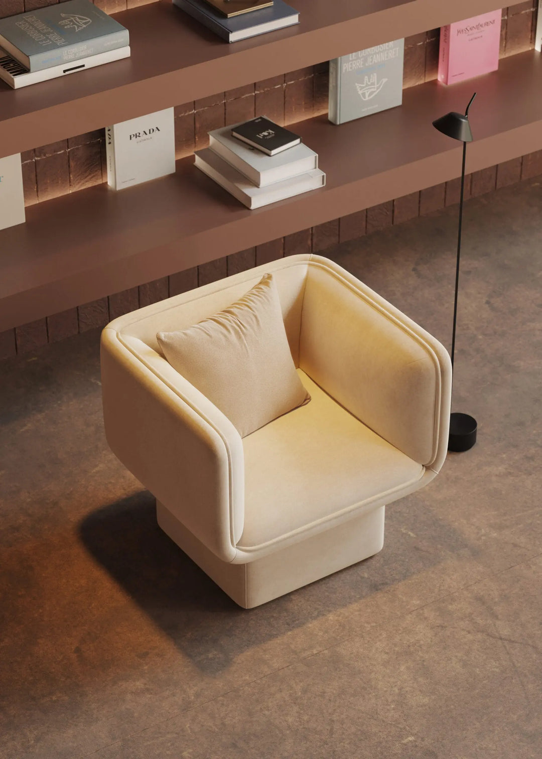 Block Lounge Chair by Omelette Editions