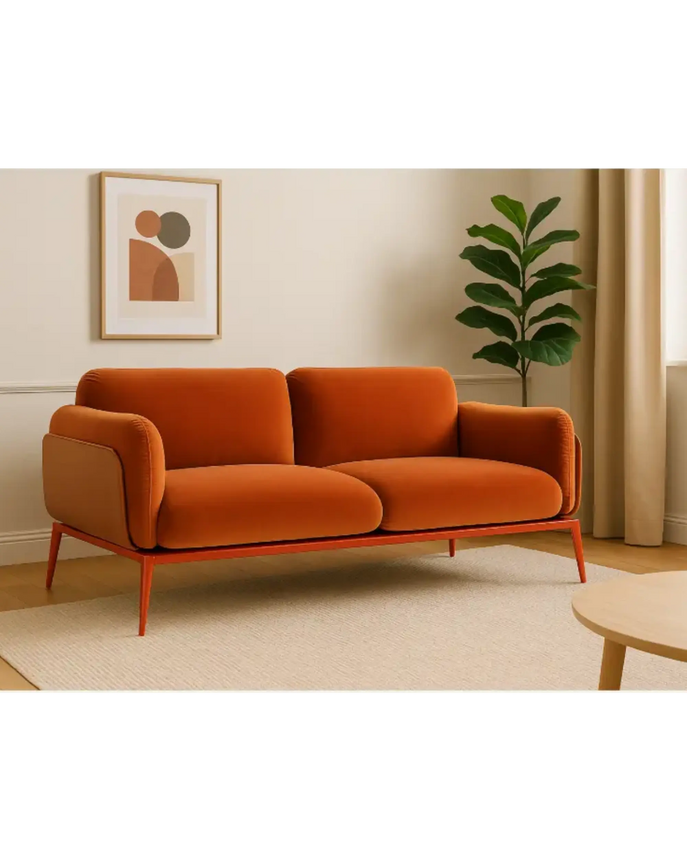 Brooklyn 2 seater fabric sofa Amura