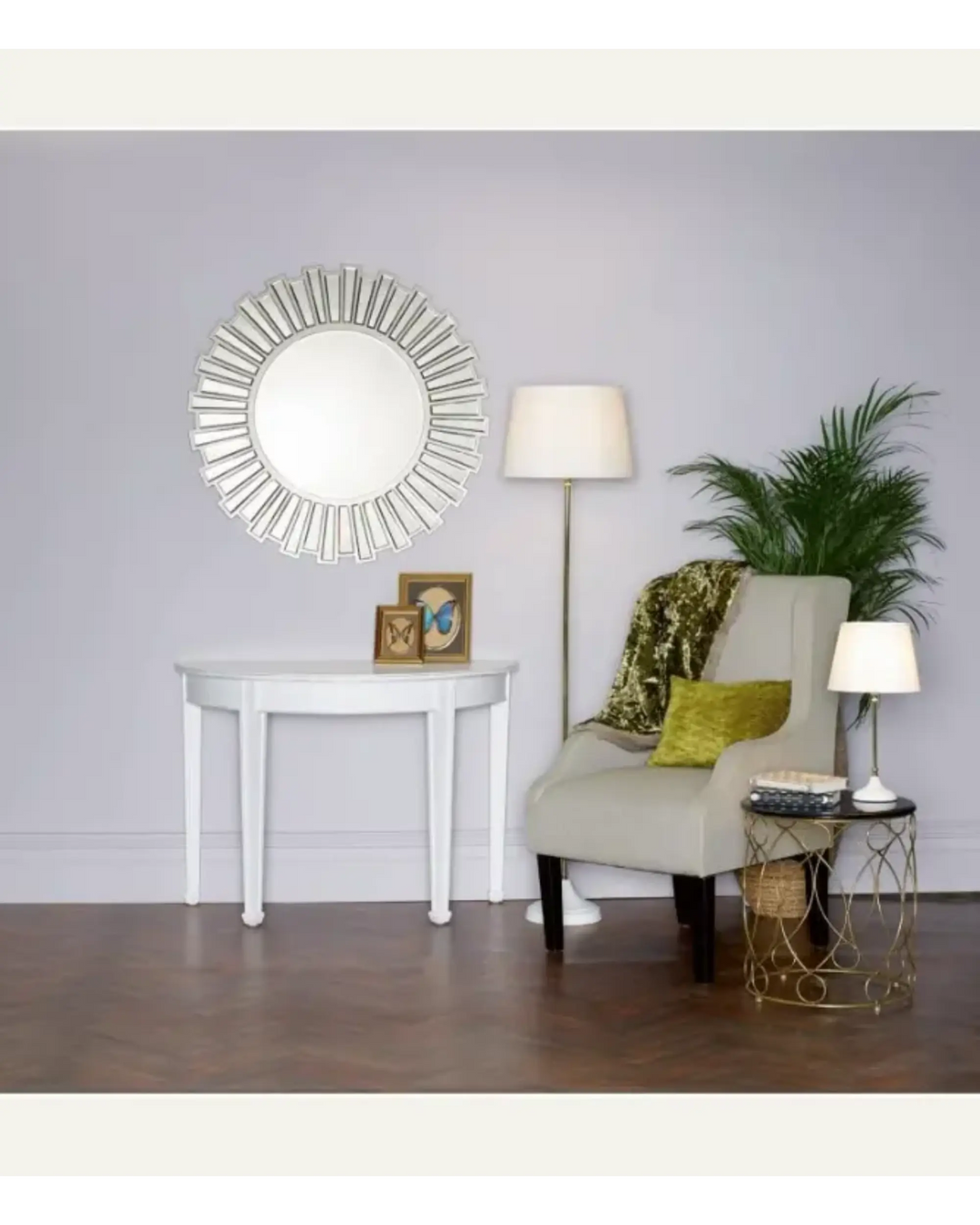 Där Lighting Group BLI4913 Bliss Floor Lamp White Gold Shade Där Lighting