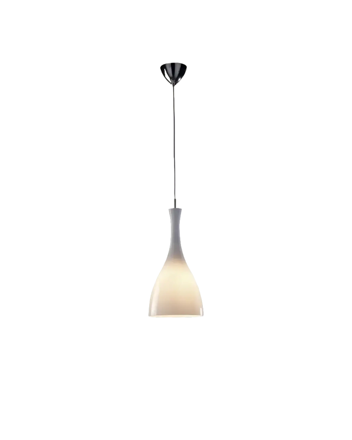 Dar Tone Glass Ceiling Pendant Light - Polished Chrome Där Lighting