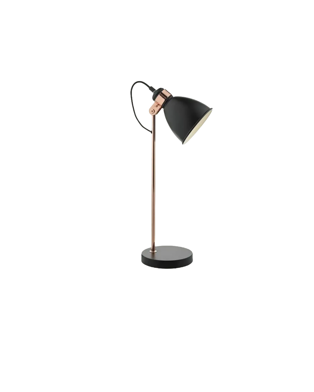Frederick Black and Copper Adjustable Task Table Lamp Dar Lighting My Store