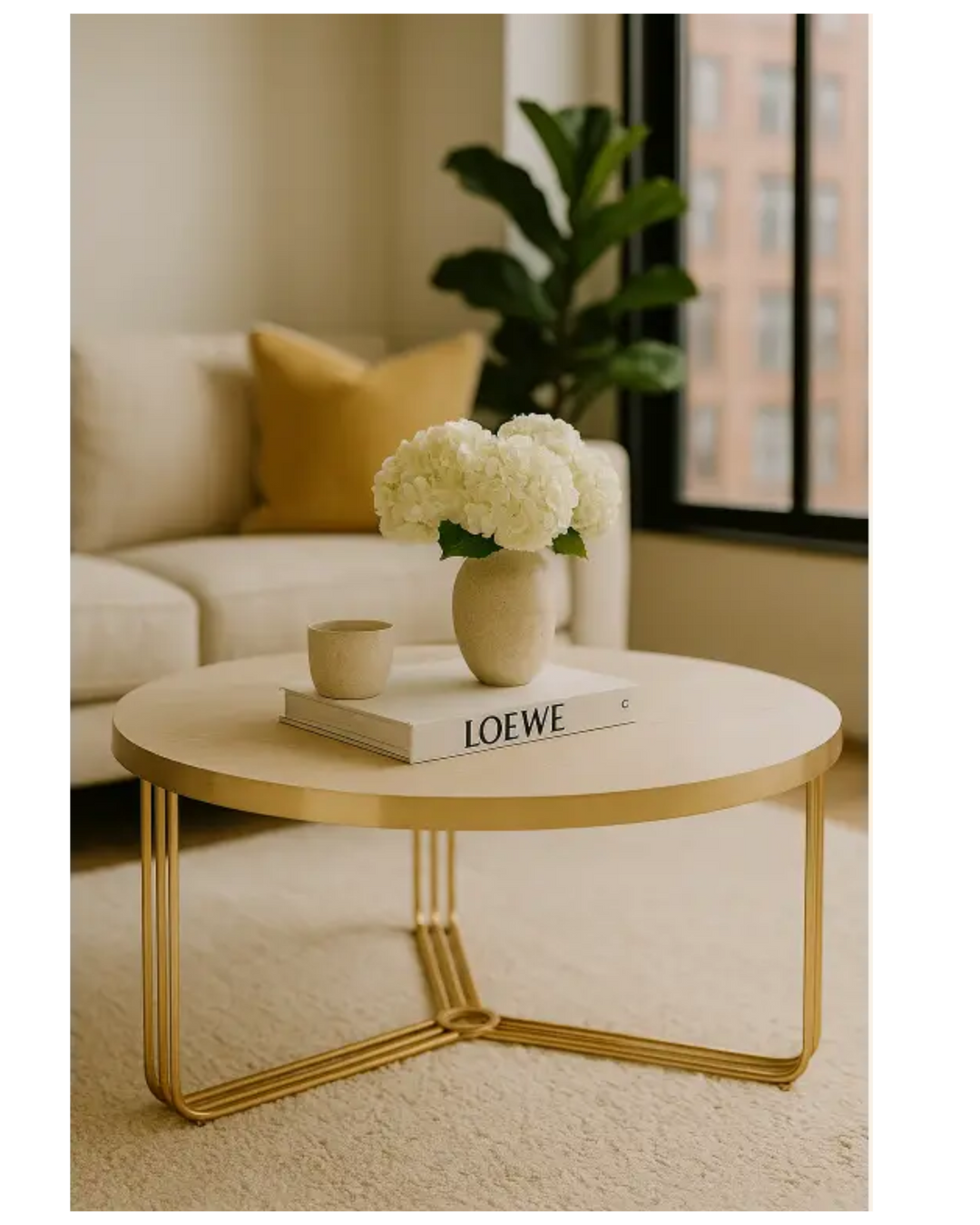 Gillmore Deco - Kensal Circular Coffee Table