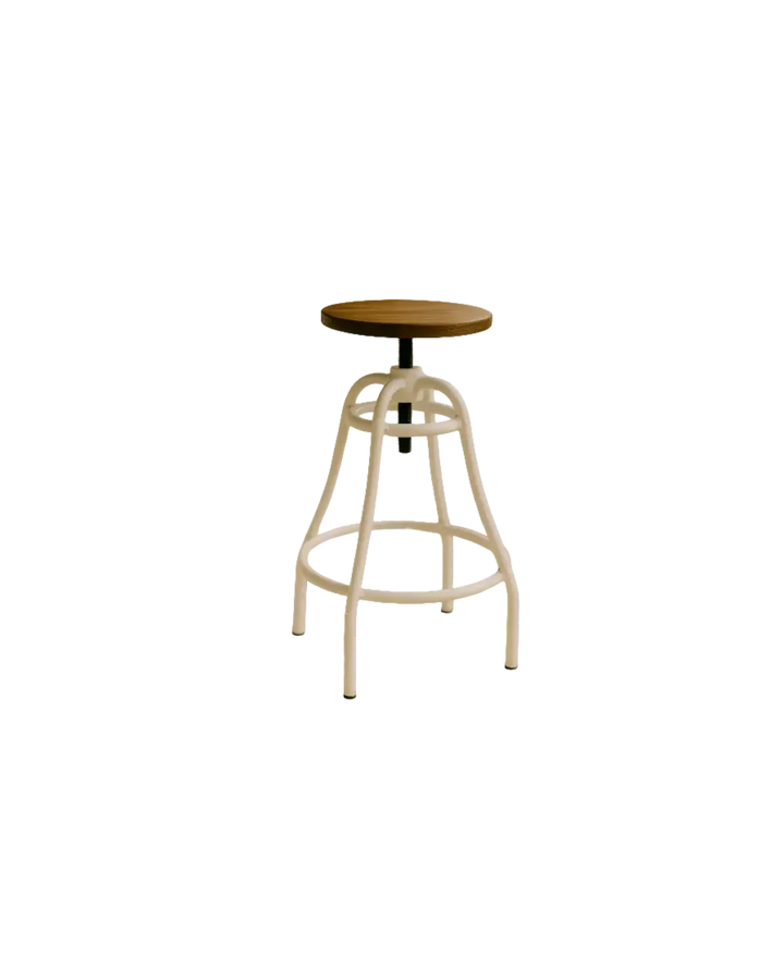 LA Forma Malibu Metal Swivel Bar Stool LaForma