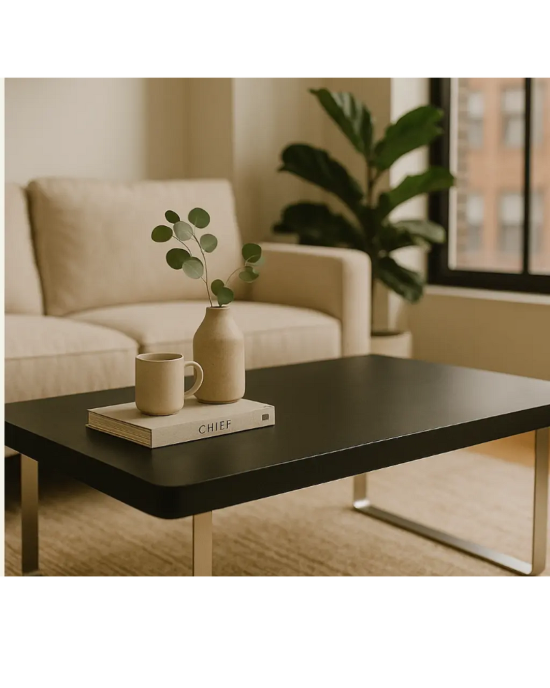 LPD Accent Black High Gloss Coffee Table