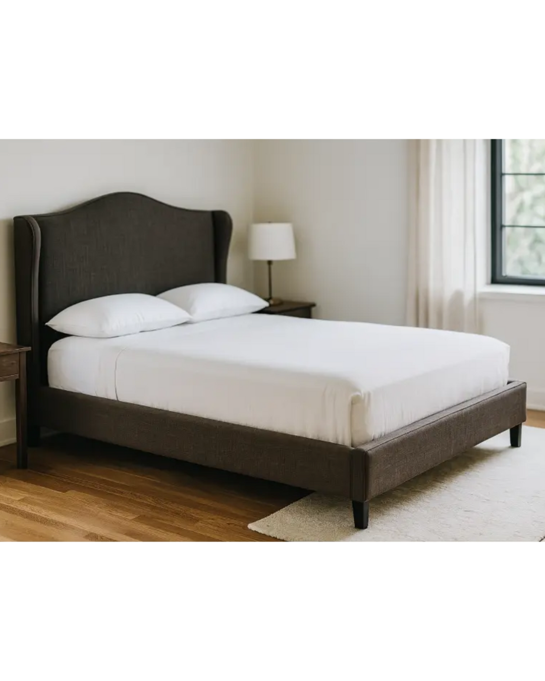 LPD Kingsize Chateaux Bed Charcoal