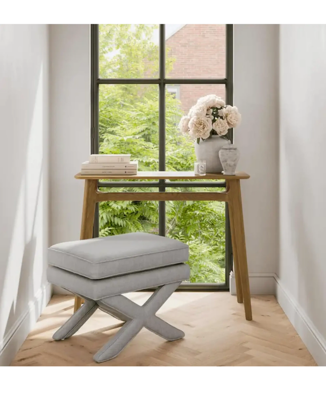 LPD Kitt Smoked Console Table LPD