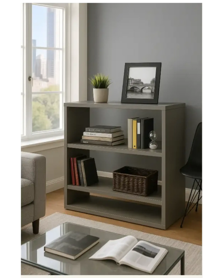 LPD Limited Puro Bookcase in Stone LPD