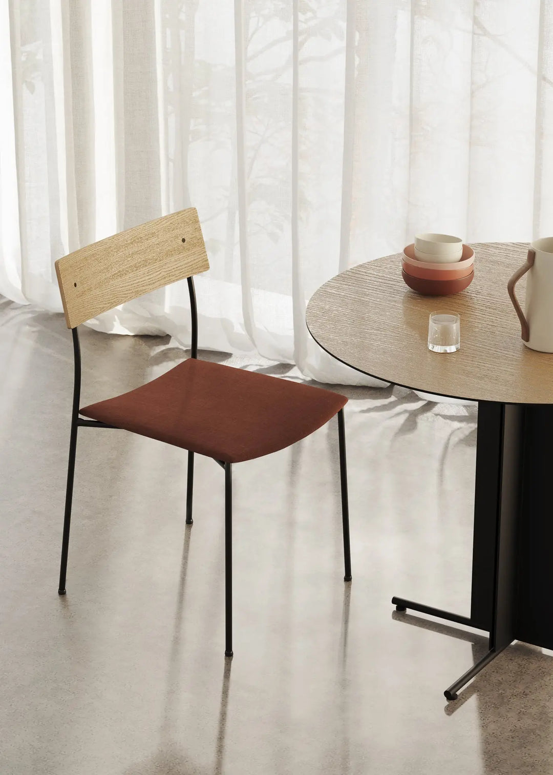 Alex Bistro Chair by Omelette Editions