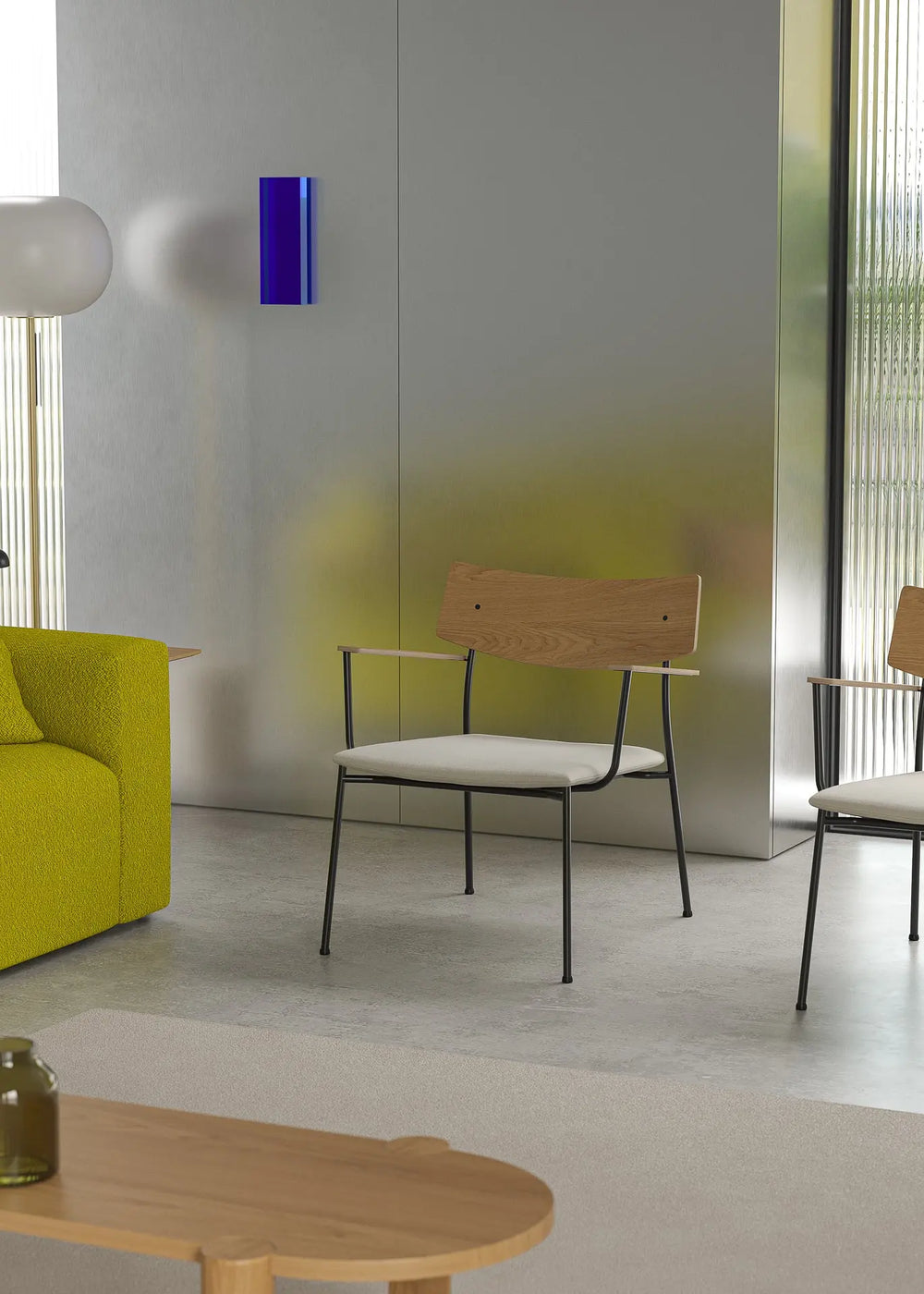 Alex Lounge Chair by Omelette Editions