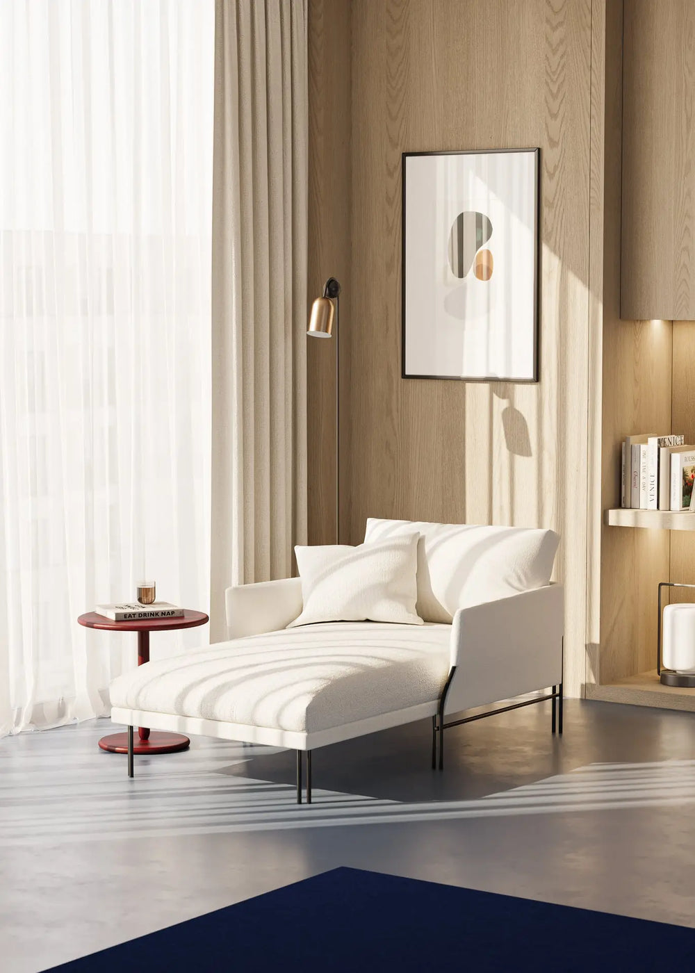 Majestic Lounge Chair by Omelette Editions