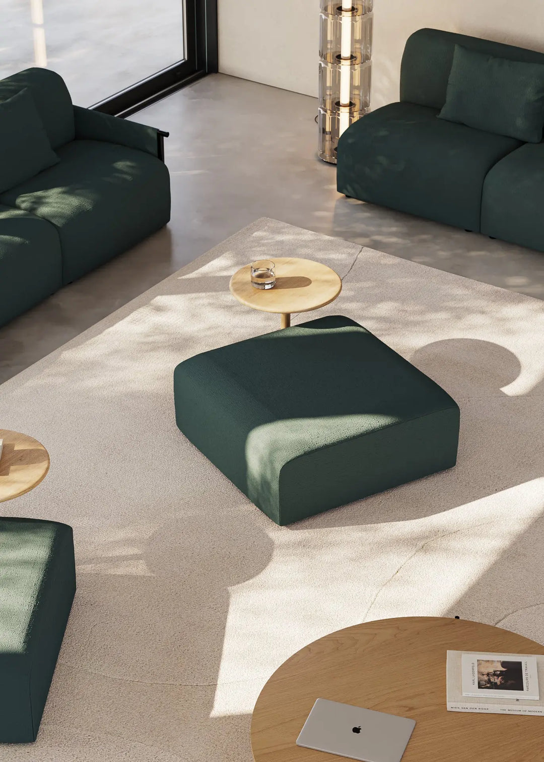 Savoye Pouf by Omelette Editions