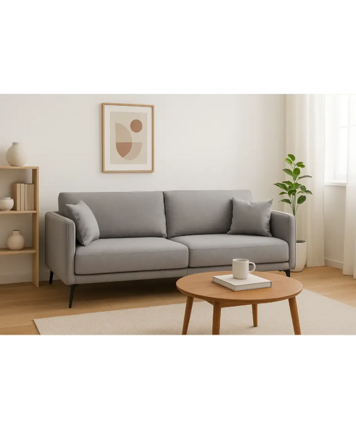 Rohe Fabric 3 Seater Sofa Julian Bowen