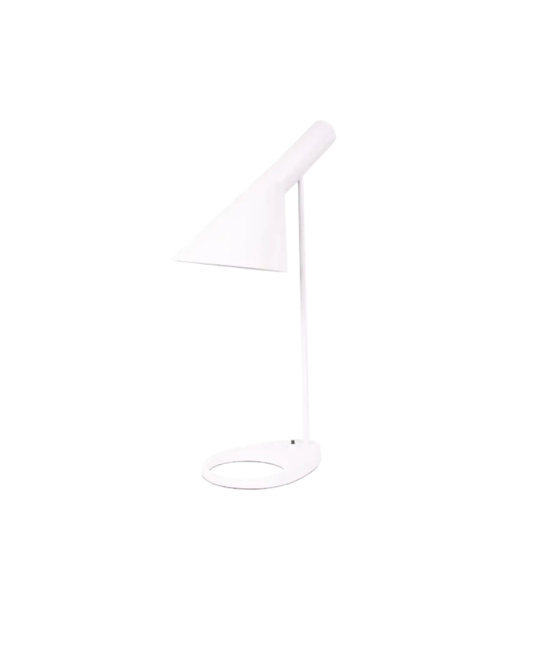 Louis Poulsen AJ Mini Table lamp metal white (1960) / H 43 cm Louis Poulsen