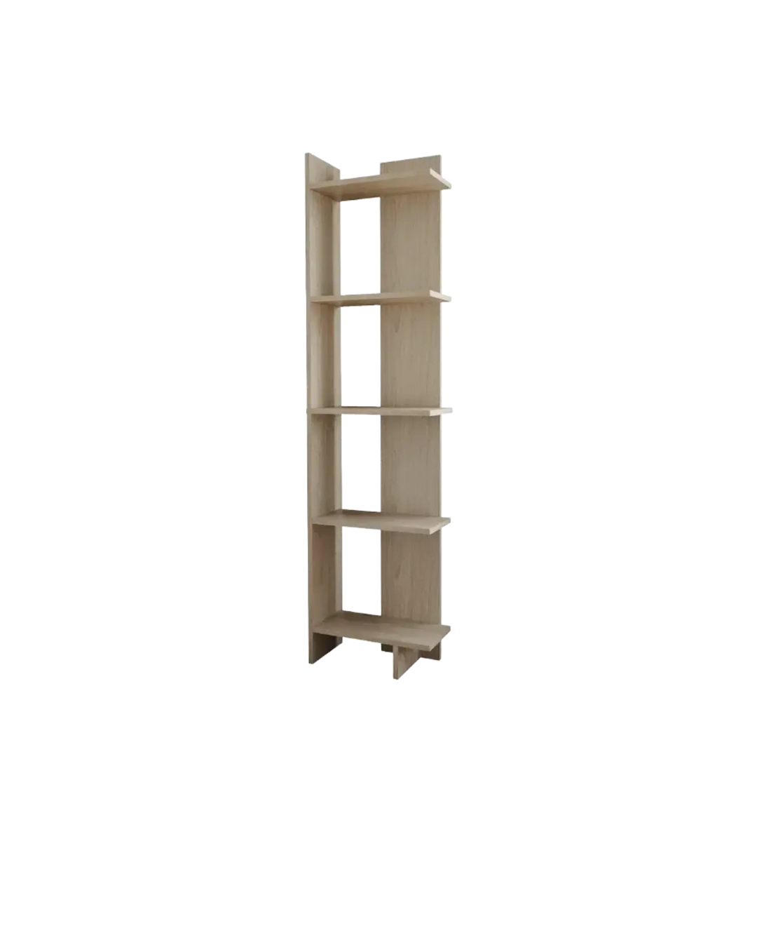 shelf in natural oak