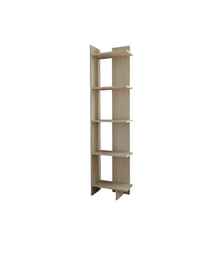 shelf in natural oak