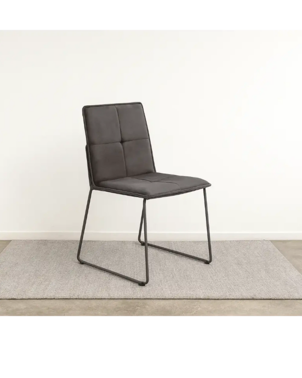 dining chair fabric grey