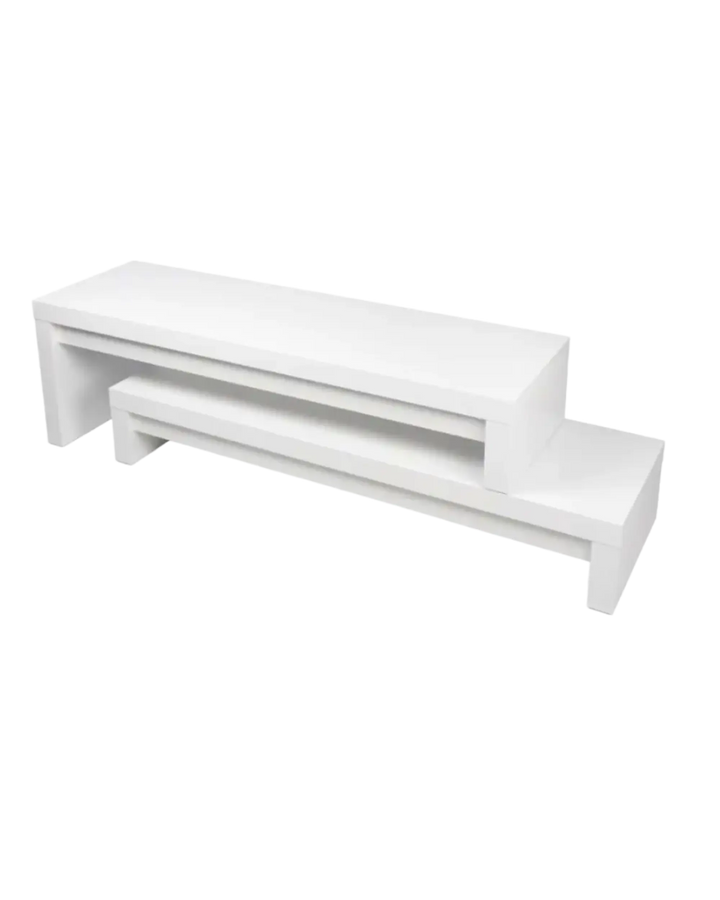 TEMAHOME - Cliff Tv Bench 120 in Pure White - Indiga Furniture & Interiors
