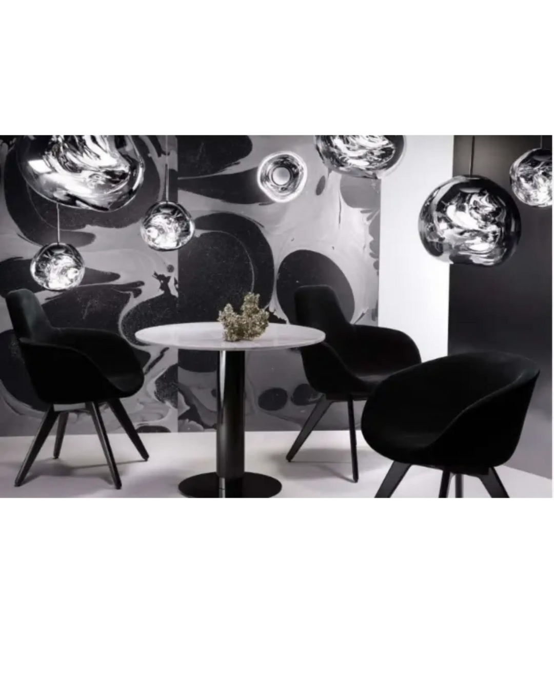 Tom Dixon Melt LED Pendant Light - Chrome / Melt : 50cm Tom Dixon