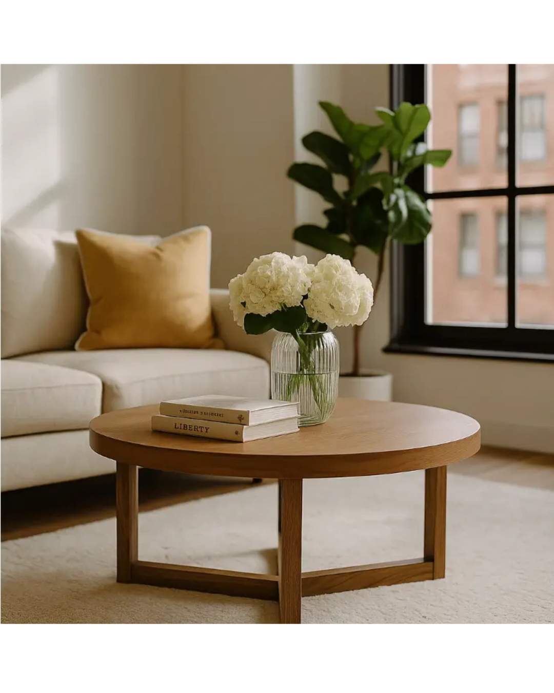 Twenty10 Designs Iris Coffee Table - Brown