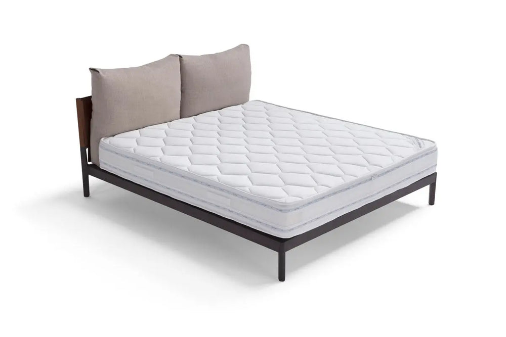 Stilt Upholstered Bed by Amura