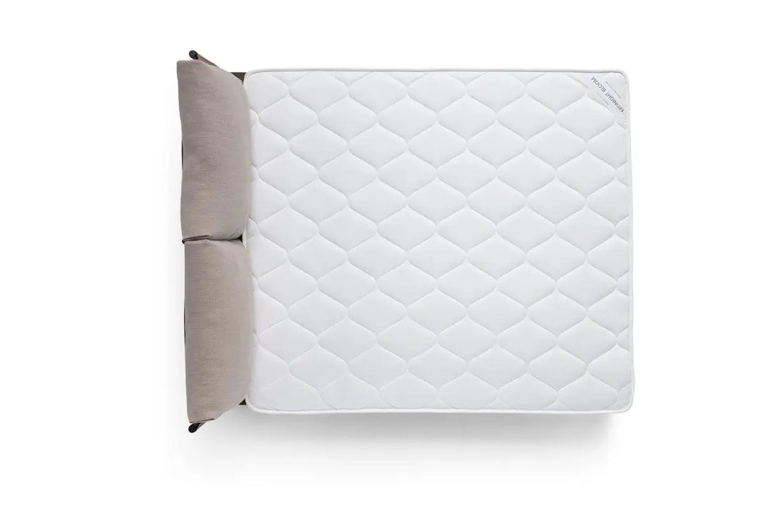 Stilt Upholstered Bed by Amura
